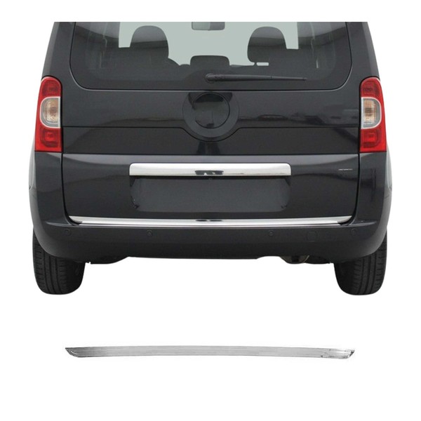 Kofferraumleiste Heckleiste FüR Fiat Fiorino Qubo 2007-2021 Edelstahl Chrom-image