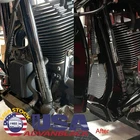 Advanblack Unpainted ABS Chin Spoiler for 2009-2016 Air-Cooled Harley Touring