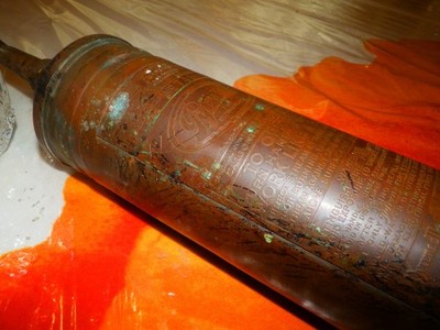 Vintage Pyrene fire extinguisher brass  ''empty''
