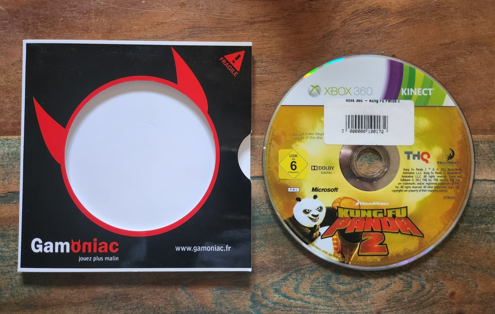 Jeu Xbox 360 - Kung Fu Panda 2 - THQ 2011 - PAL