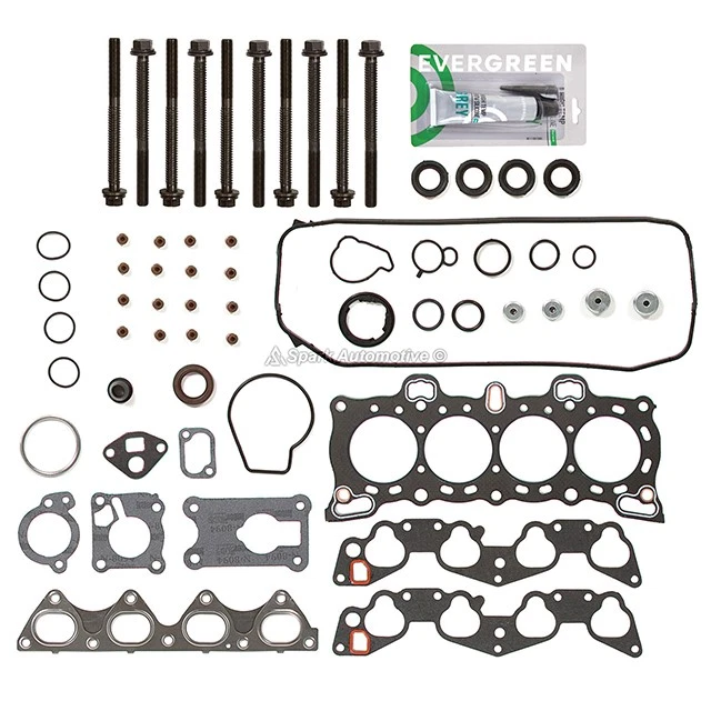 Head Gasket Bolts Set Fit 92-95 Honda Civic 1.5L D15B7 - Image 2 of 4