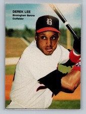 1990 Best Cards Co Derek Lee ROOKIE CARD #144 - Birmingham Barons -. rookie card picture