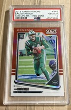 2018 Panini Honors - Score Update Rookies Sam Darnold #446 Red Zone /20 (RC)