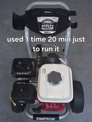 #ad SIMPSON MODEL PS61433 3600 PSI 2.5 GPM Pressure Washer ONLY USED 20 MIN ONLY $550.00