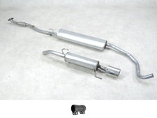 KLARIUS Endtopf Mitteltopf Neu für Opel Adam 1.4 Auspuff Set Schalldämpfer