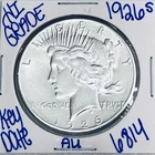 1926 S SILVER PEACE DOLLAR AUTHENTIC HI GRADE U.S. MINT COIN RARE KEY DATE 6814
