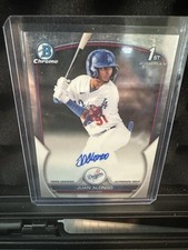 2023 Bowman - Chrome Prospect Autographs Juan Alonso #CPA-JA (AU, RC)