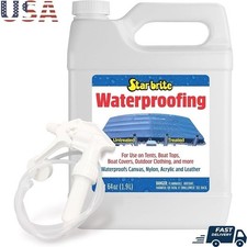 Waterproofing Spray Fabric Protector UV Stain Repellent Tents Jackets Covers New