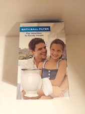 Bath Ball Filter With 9 Stages Of Filterization To Soften Hard Water