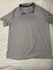 Hurley Polo Shirt Men  s Large Gray Never Worn     