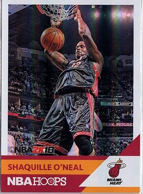 2017-18 Hoops #NNO Shaquille O'Neal Shaquille O'Neal NBA2K18
