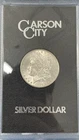 1884 CC Morgan Silver Dollar $1 GSA Rainbow Toning on Reverse BU++