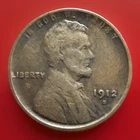 1912-S 1C Lincoln Wheat Cent Key Date Fine Sold As Pictured 858
