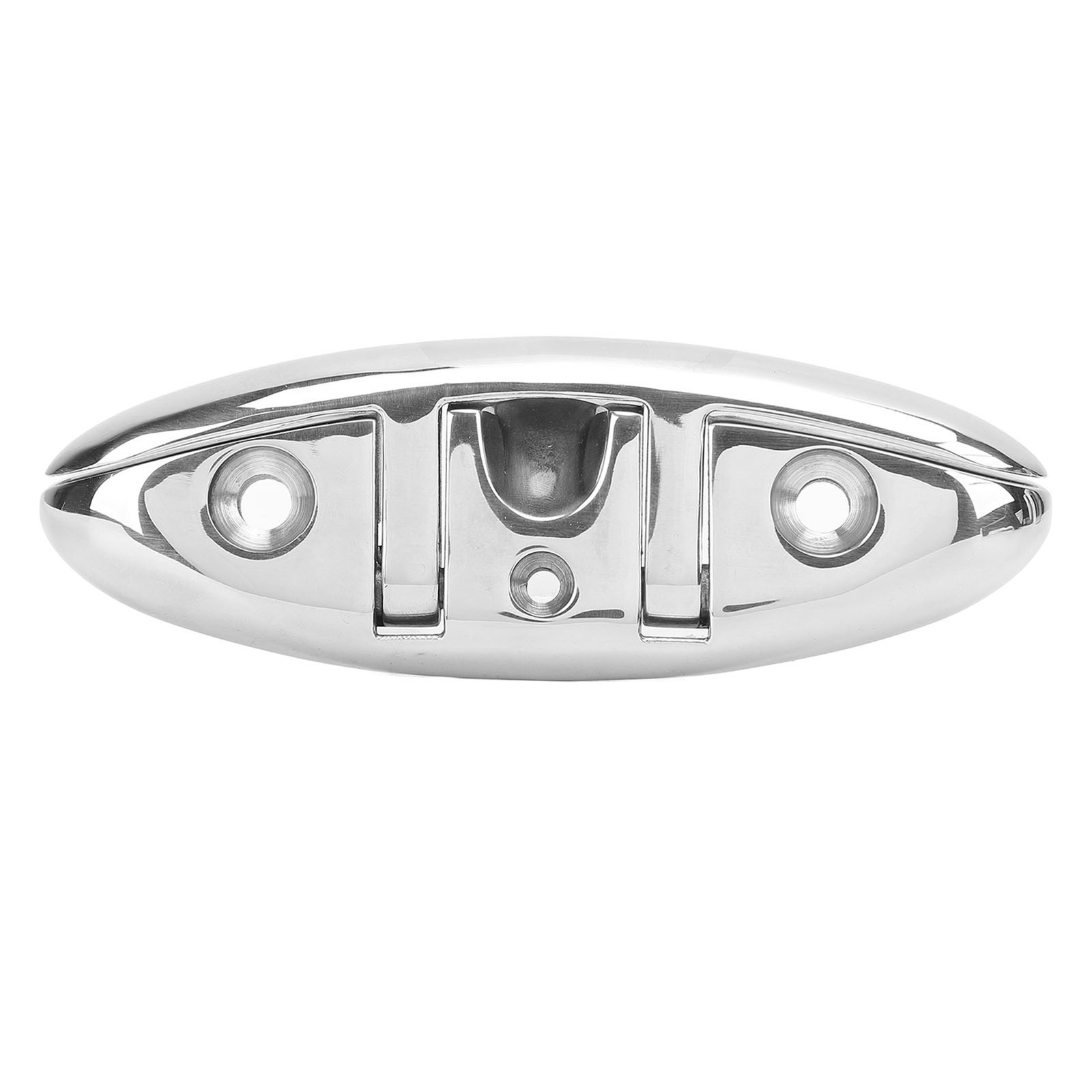 Boat Folding Cleat 6in 316 Stainless Steel Secure Fixation Highly Polished