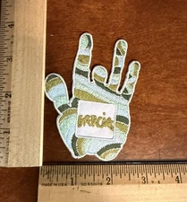 Grateful Dead ~ Garcia Hand ~NEW Embroidered Patch