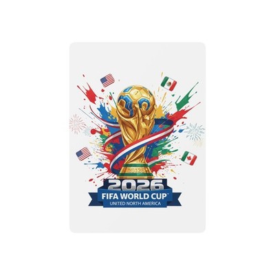 2026 FIFA World Cup Trophy Playing Cards | Soccer Deck, USA Mexico Canada