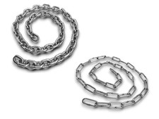 Restlänge Edelstahlkette DIN 766 763 Rundstahlkette Stahlkette AISI 316 V4A INOX