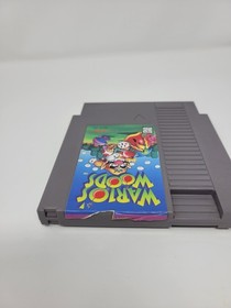 Wario's Woods Nintendo NES Authentic Tested Free US Shipping See Store!