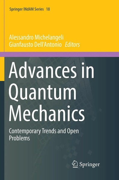 Alessandro Michelangeli (U. A.) | Advances In Quantum Mechanics | Taschenbuch-image