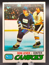 1977 Topps Hockey #111 Don Lever (Canucks)