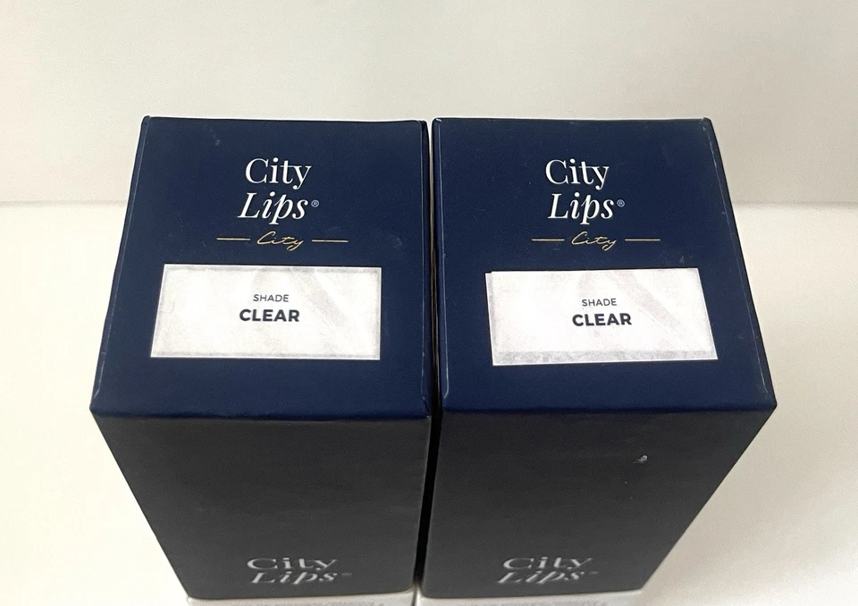 Juego sellado de brillo de labios transparente City Beauty City Lips Plumping 0,16 oz Foto 3 de 3