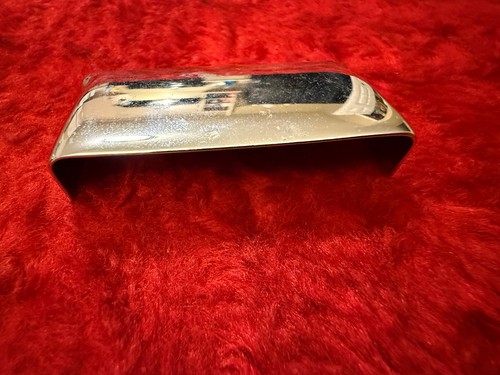 Funda puente cromada original Fender Stratocaster años 60 estuche cenicero caramelo - Imagen 3 de 10