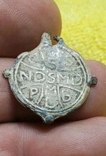16th Century Benedictine and IHS (Holy Name of Jesus) Hybrid Protective Amulet