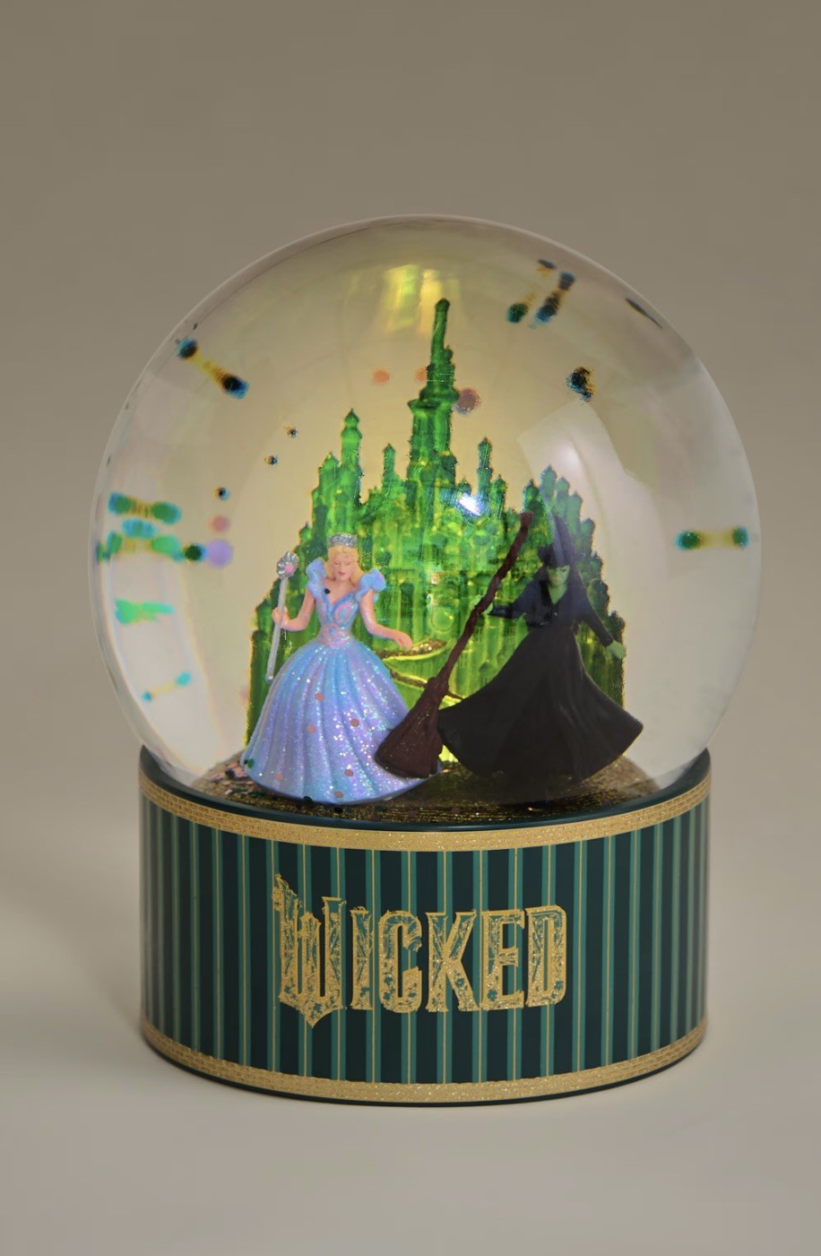 Marks & Spencer M&S Wicked For Good Light Up Snow Globe Glinda & Elphaba New Box
