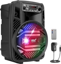 Pyle Portable Bluetooth PA Speaker System - 300W Rechargeable Outdoor Bluetooth