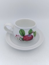 Portmeirion Pomona Cup & Sauce Apple Hoary Morning 3" Tall