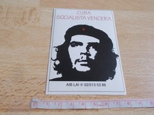 Sticker CHE GUEVARA - CUBA SOCIALIST VENCERA