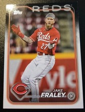 2024 Topps Series 1 Baseball Jake Fraley #261 Cincinnati Reds