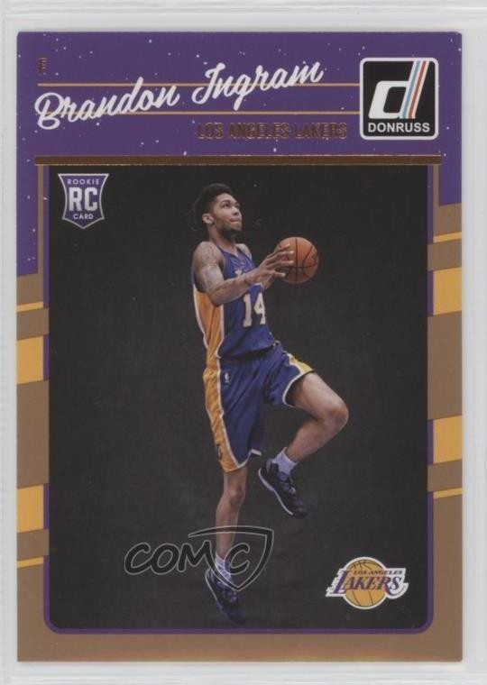 2016-17 Panini Donruss Rookies Brandon Ingram #152 12g7