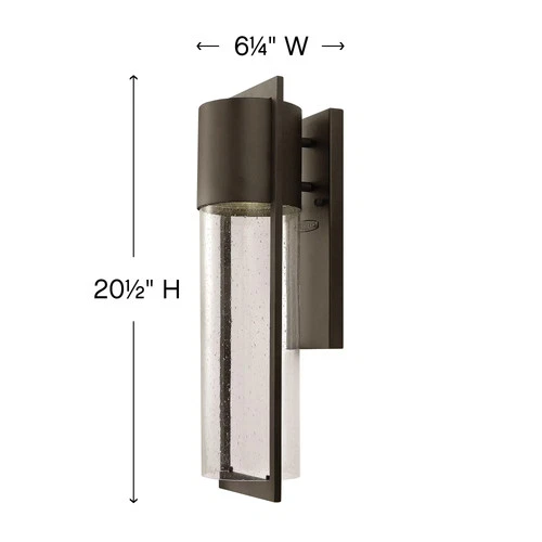 Hinkley 1324KZ Dwell Medium Wall Outdoor - Picture 2 of 2