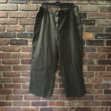 EILEEN FISHER Cotton Hemp Stretch Wide-Leg PantEasy Fit, Ankle Length