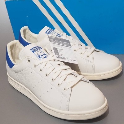 Deadstock 2018 Adidas Originals Stan Smith Cwhite Cwhite Croyal B37899 Men Us10