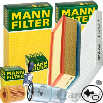 MANN FILTER INSPEKTIONSPAKET passend für TOYOTA AVENSIS T25 COROLLA VERSO R1