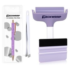 Brayer Roller Set, 4 PCS   Printmaking Brayer with Pin Pen, Tweezers  Felt S...