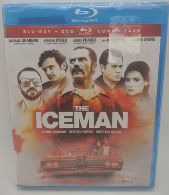 The Iceman (Blu-ray + DVD combo, 2012) NEW, sealed, ships next business day!