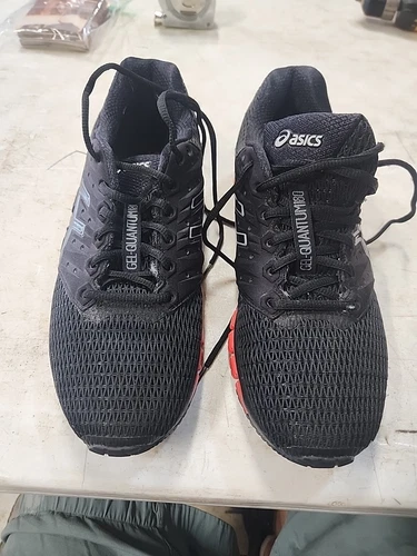 Scarpe da corsa Asics Gel Quantum 1Sz 10 uomo nere T6G2N