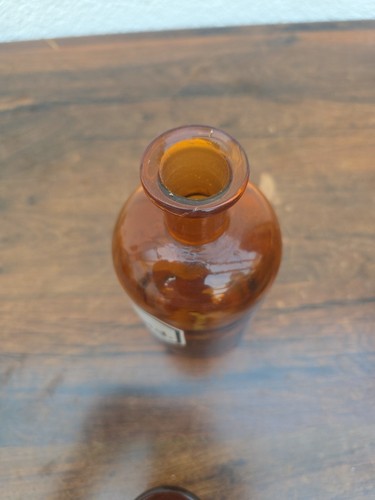 Apothekerflasche Apothekergefäß EXTR.CRATAEGI.FLUID. BRAUN - Bild 10 von 10