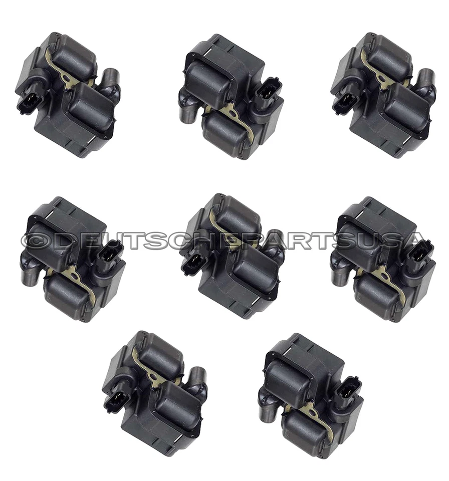 NUEVO JUEGO BOBINAS DE ENCENDIDO MERCEDES BENZ C CLK E ML SL SLK 8 piezas 0001587803 Foto 2 de 2