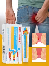 HEALMUSZ Natural Herbal Hemorrhoid Cream, Anal Internal External Piles Cream USA