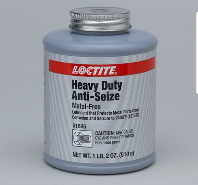 Loctite Antiseize Heavy Duty Lubricant 1 LB 2 Oz Brush Top Jar 51606