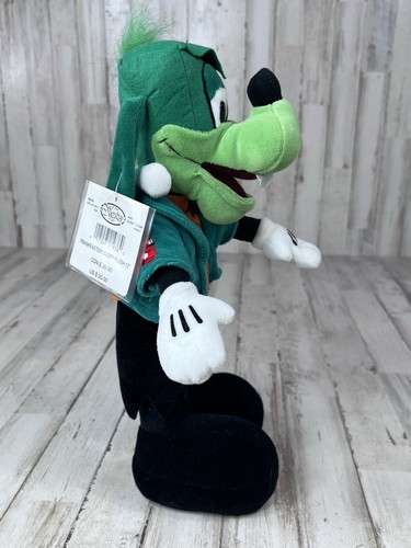 Disney Store Pippo Pippo Pippo Verde Halloween Grande Standing 13" con Etichetta - Foto 4 di 12