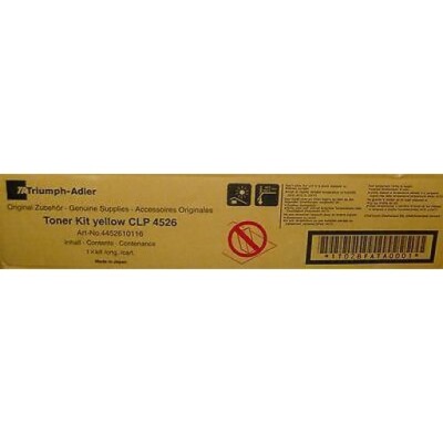 Original Toner Triumph Adler TA  gelb 4452610116 CLP 4526 OVP