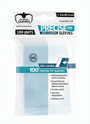 GW76d5 Precise-Fit Side-Loading Standard Size Clear (100) Neu & OVP