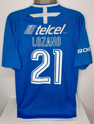 UMBRO CRUZ AZUL MEXICO HOME 2009 LOZANO M ORIGINAL JERSEY SHIRT | eBay