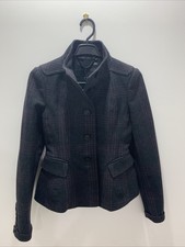 Authentic Burberry Prorsum Checked Wool Jacket Size 38 Uk6 Brand New With Tags