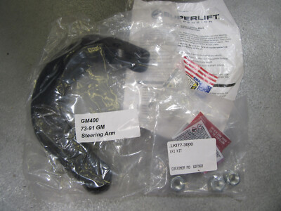 Superlift 3000 Raised Steering Arm (4'') 3 Bolt Steering Knuckle for some GM